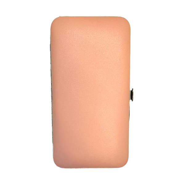 pink manicure set case